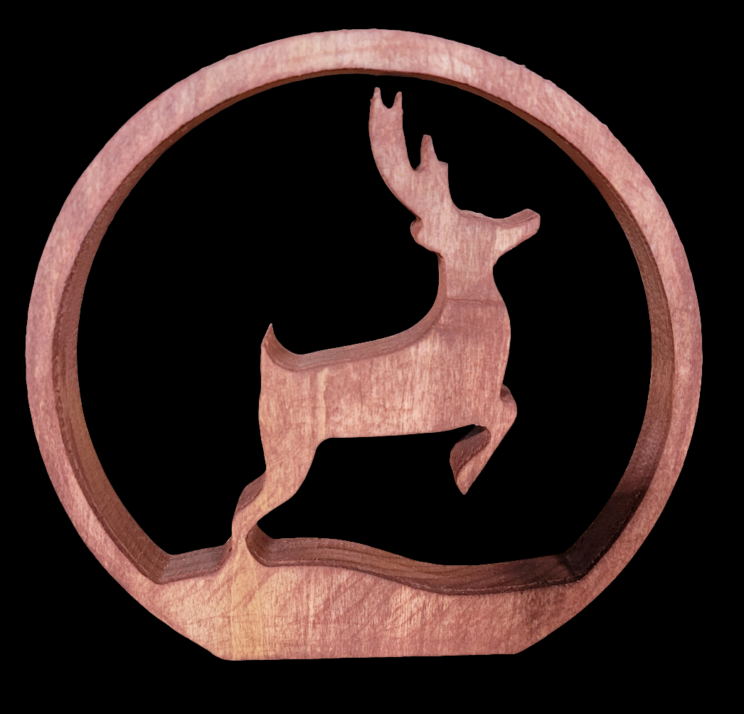 Delightful Jumping Reindeer