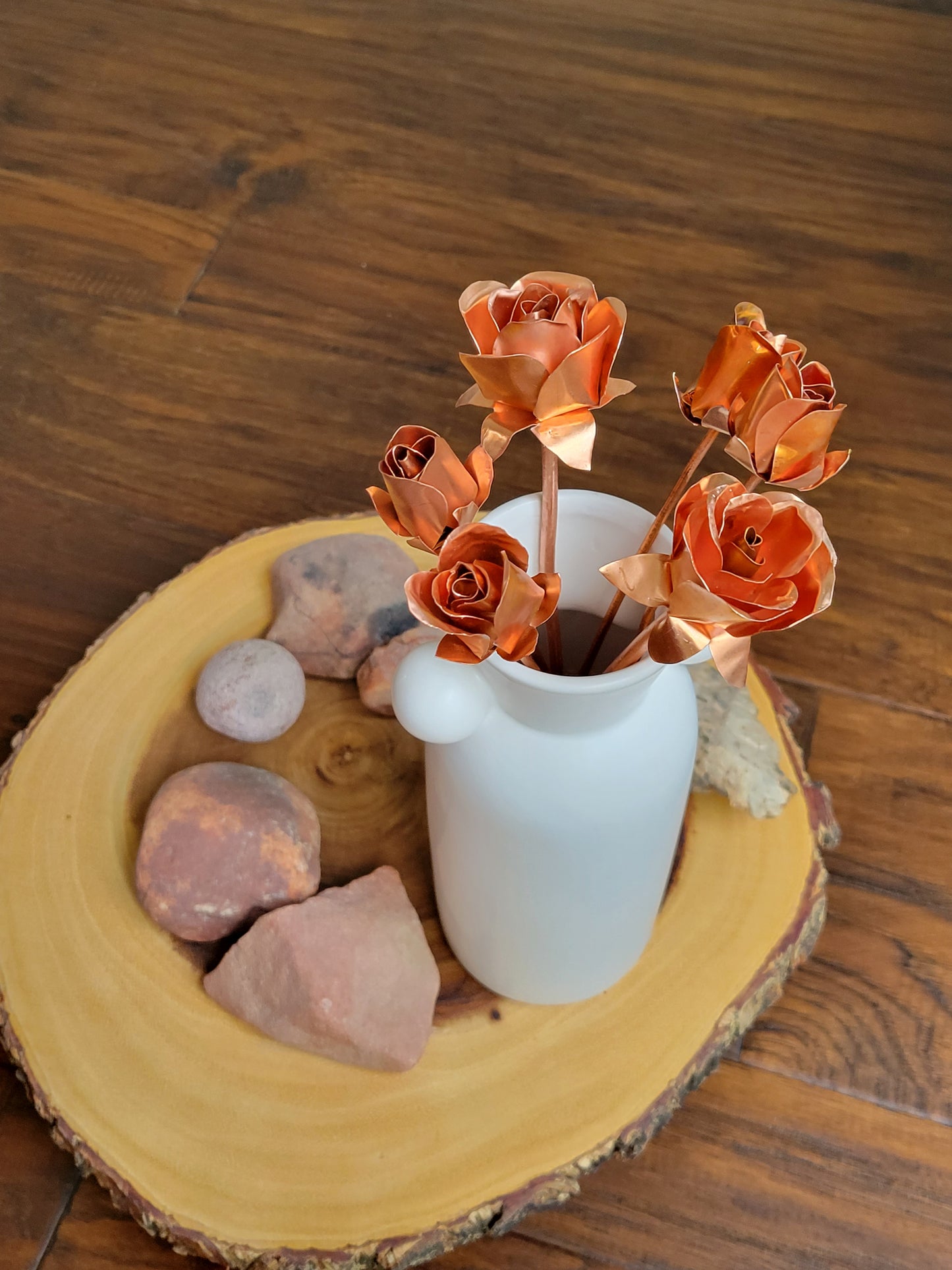 Half Dozen Copper Rose Buds